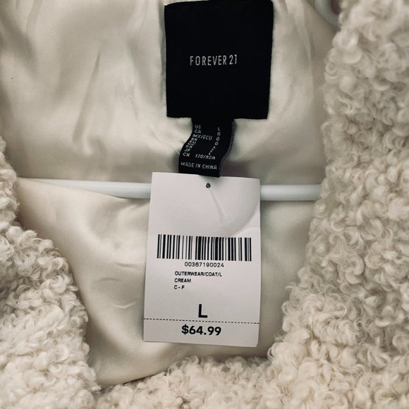 SHIRPA MOTO Jacket With Suede Trim In Light Cream - Picture 3 of 9